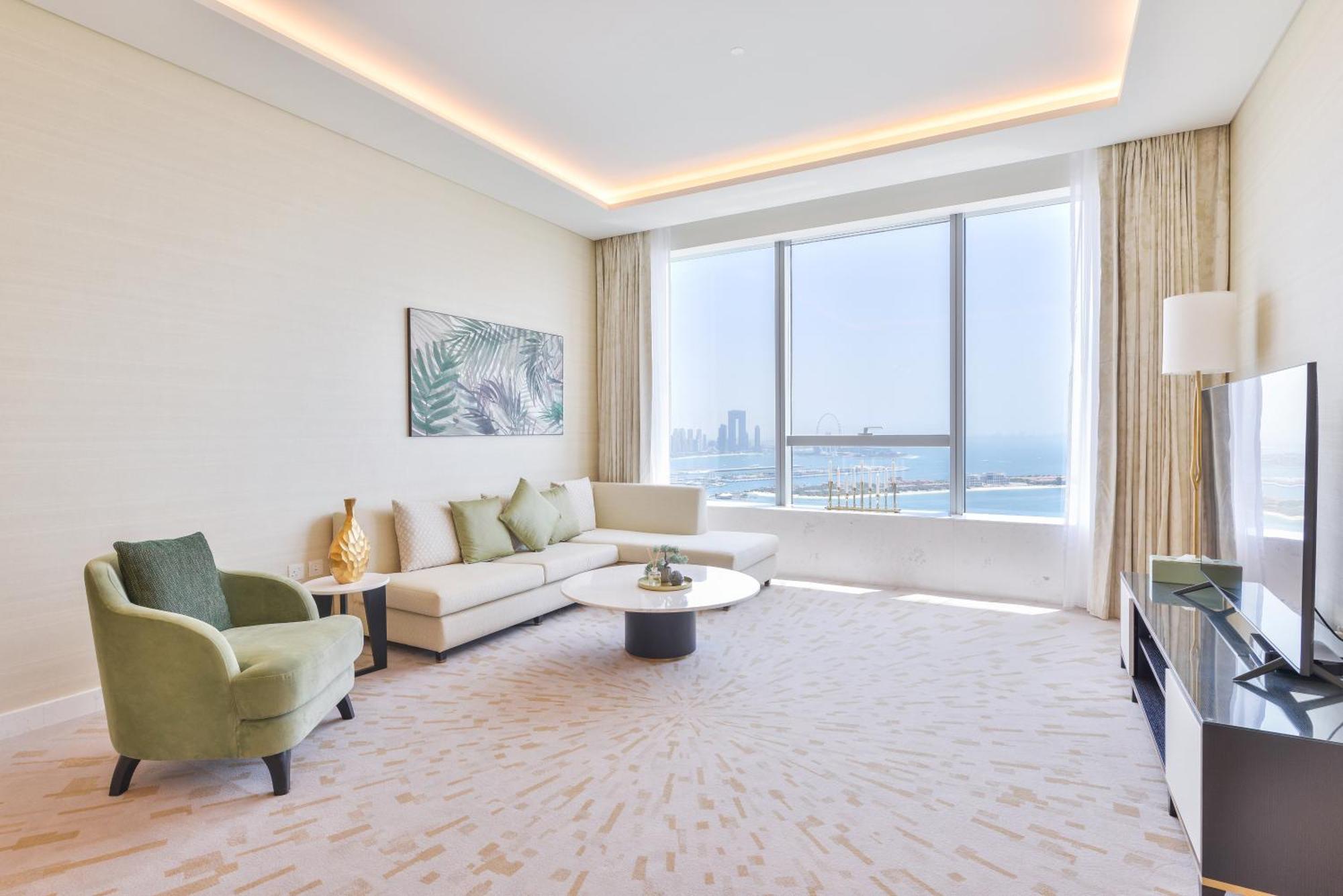 Ultra Luxury Palm Tower With Shared Hotel Facilities 迪拜 外观 照片
