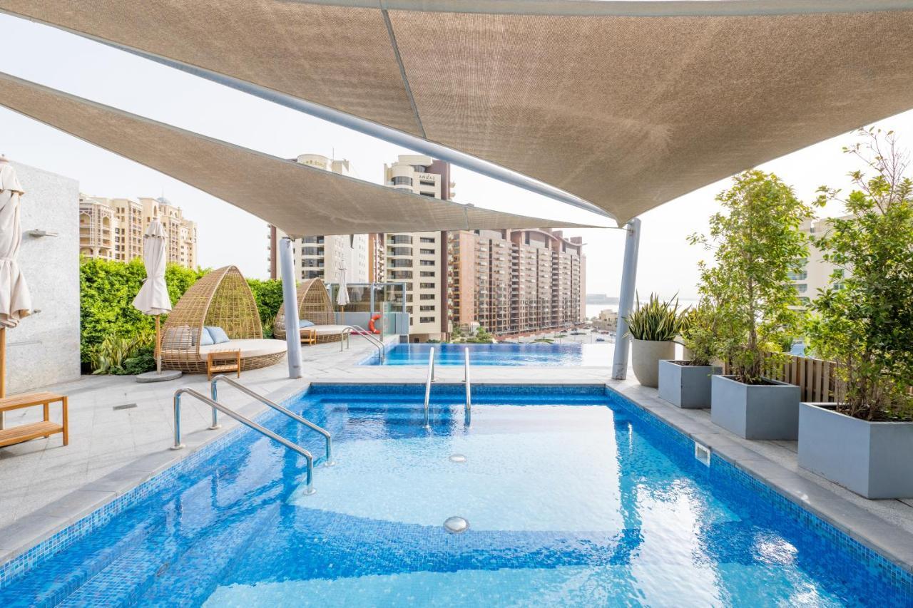 Ultra Luxury Palm Tower With Shared Hotel Facilities 迪拜 外观 照片