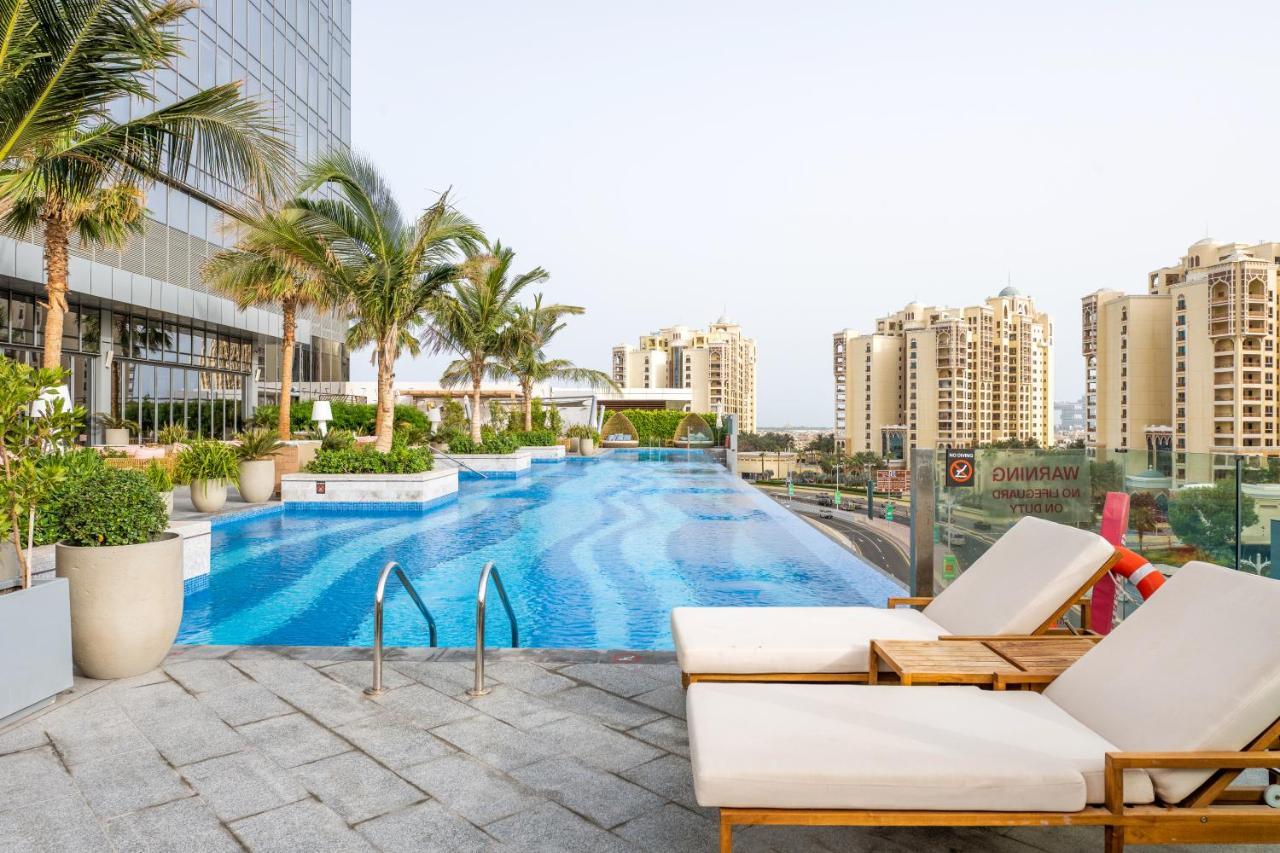Ultra Luxury Palm Tower With Shared Hotel Facilities 迪拜 外观 照片