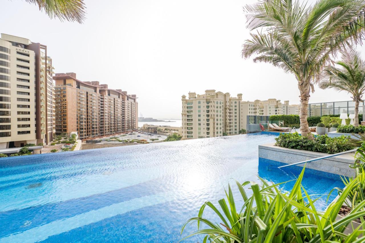 Ultra Luxury Palm Tower With Shared Hotel Facilities 迪拜 外观 照片